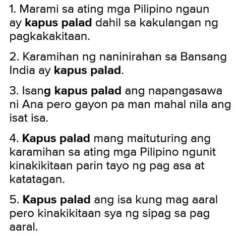 kapus palad kahulugan|Kahulugan at halimbawa ng kapos palad .